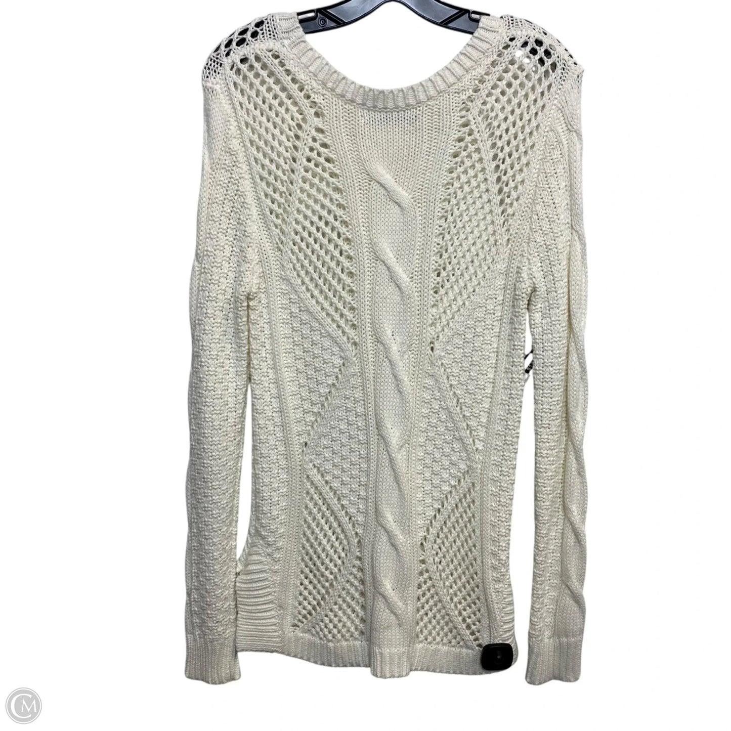 Sweater By Rubbish In Cream, Size: Xl