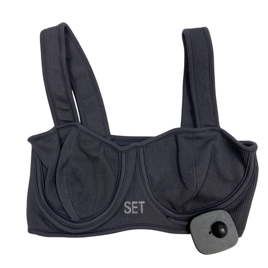 Athletic Bra By Set Active In Grey, Size: Xs