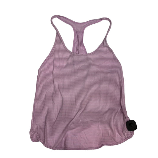 Athletic Tank Top By Lululemon In Purple, Size: Xs