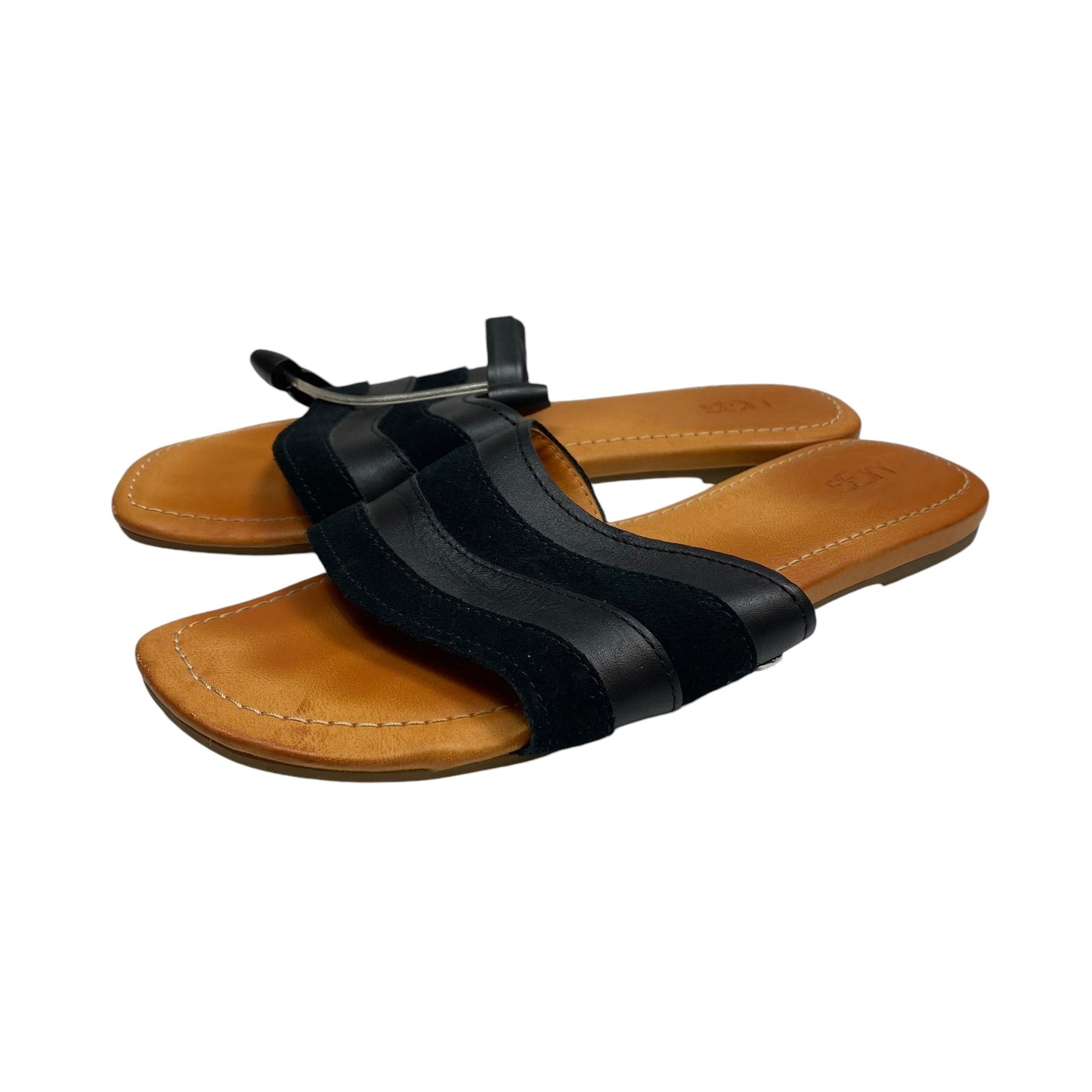 Sandals Designer By Ugg In Black, Size: 8.5