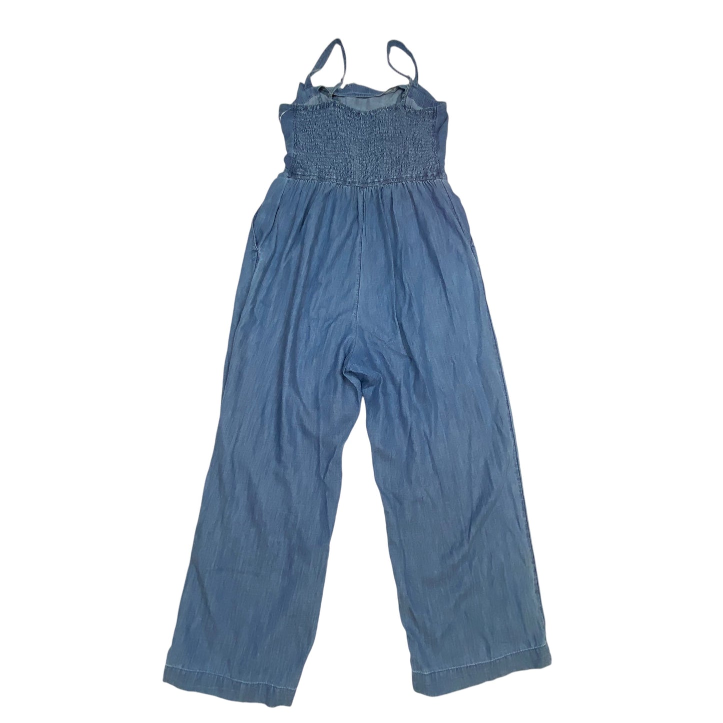 Jumpsuit By Abercrombie And Fitch In Blue Denim, Size: Xl