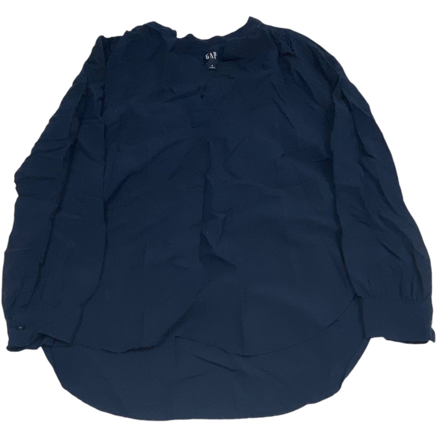 Top Long Sleeve By Gap In Navy, Size: S