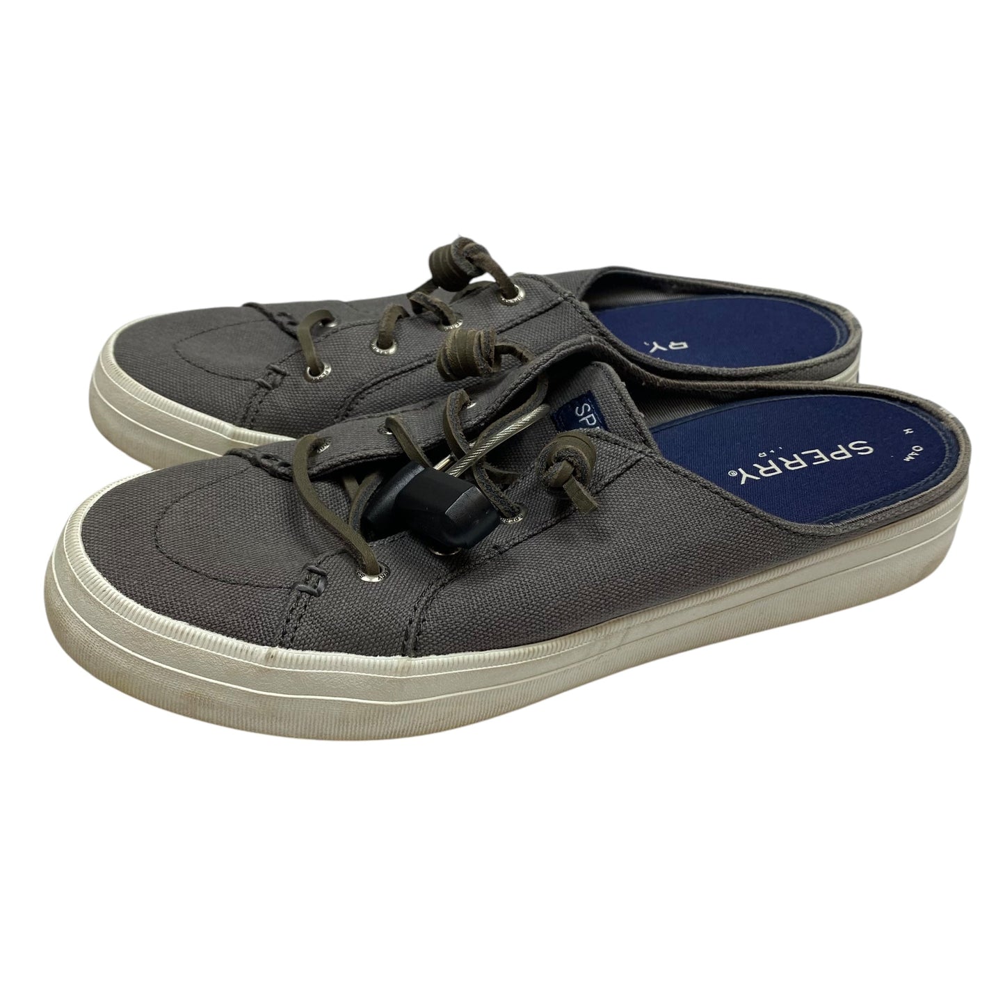 Shoes Flats By Sperry In Grey, Size: 8.5