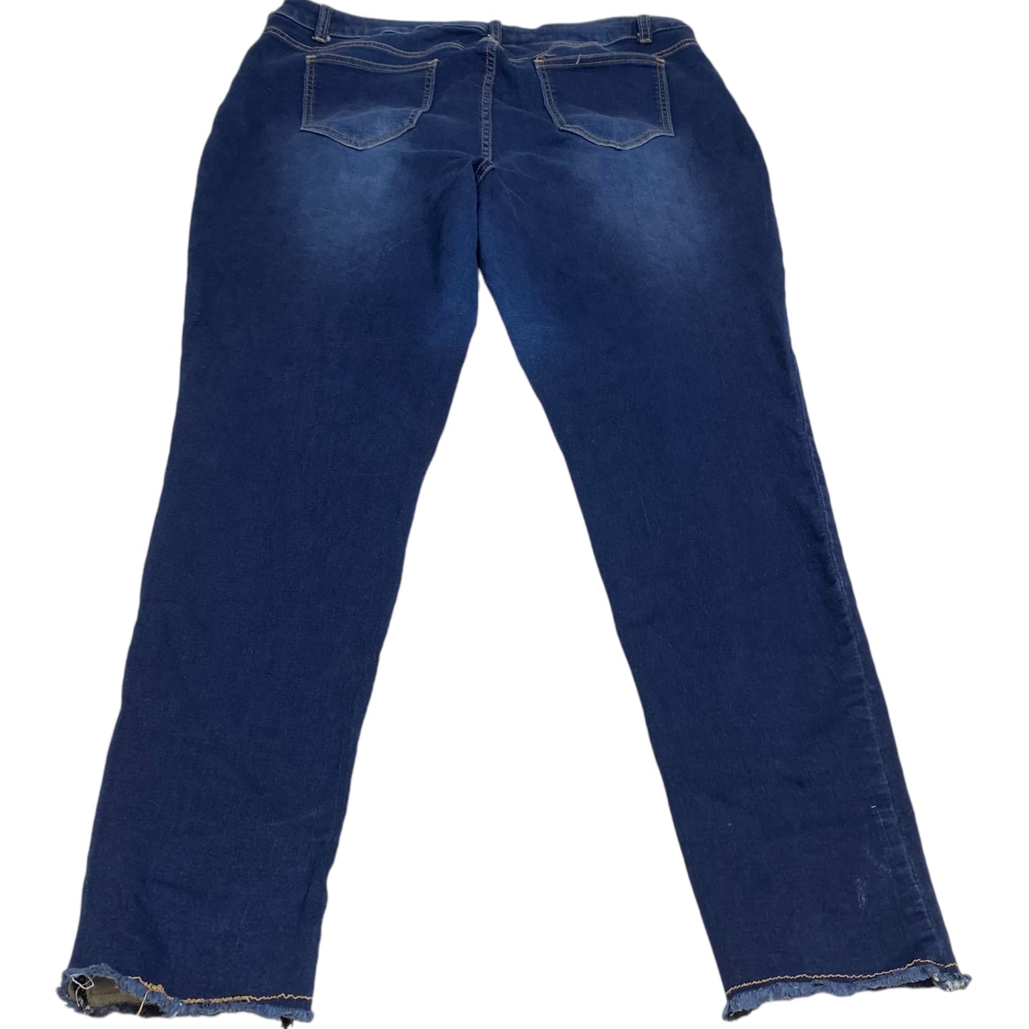 Jeans Jeggings By Ashley Stewart In Blue Denim, Size: 20