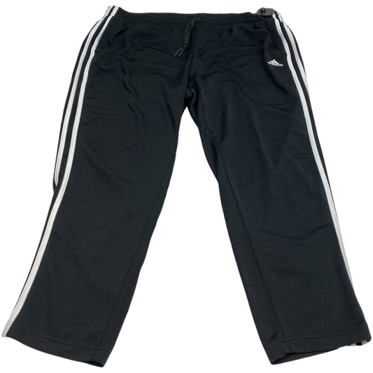 Athletic Pants By Adidas In Black, Size: 2x