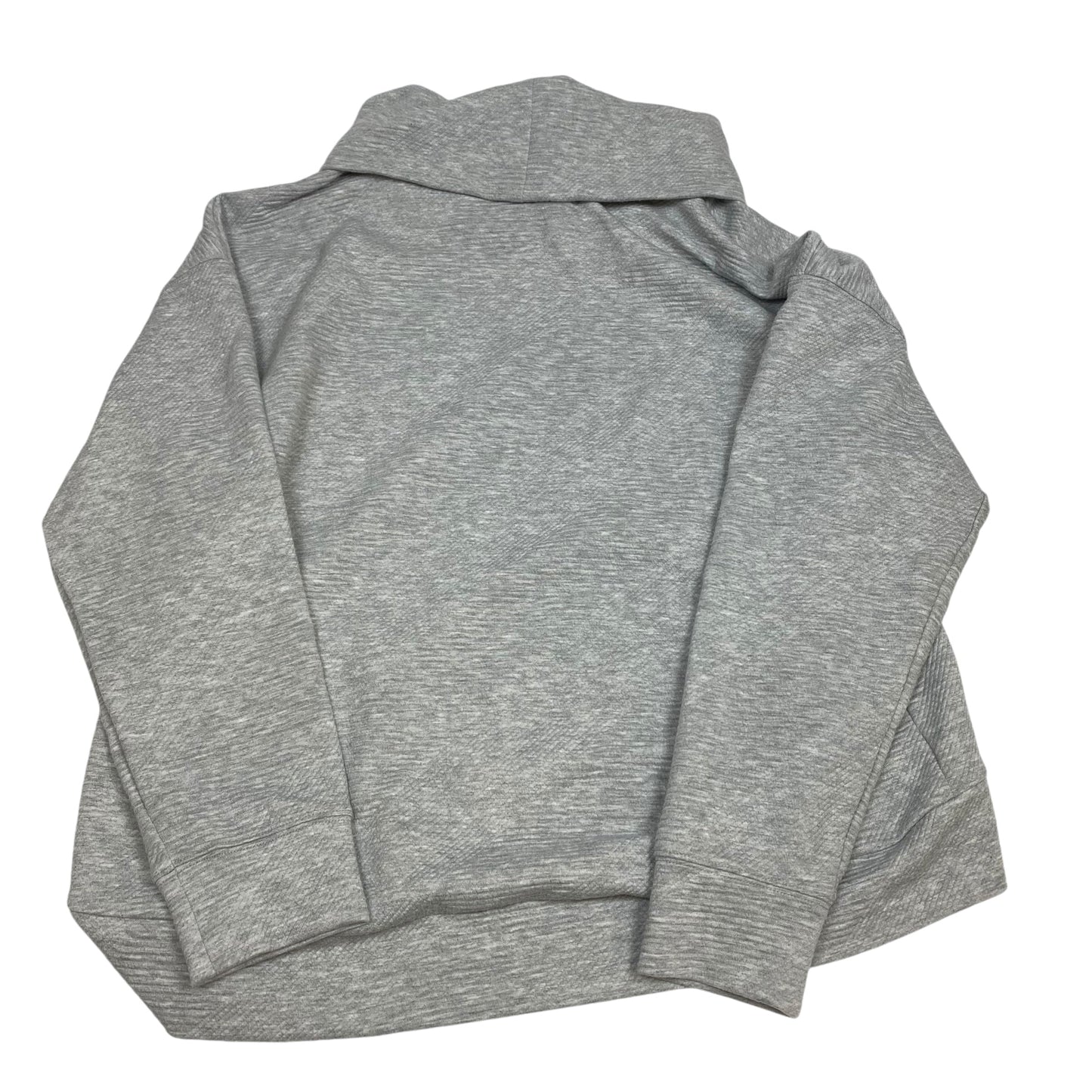 Athletic Sweatshirt Collar By Balance Collection In Grey, Size: Xxl