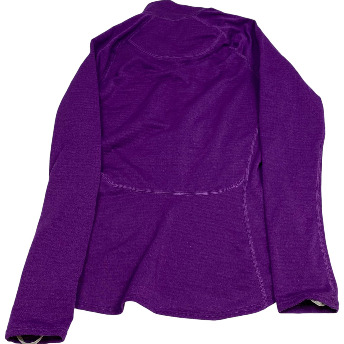 Athletic Top Long Sleeve Collar By Patagonia In Purple, Size: Xs