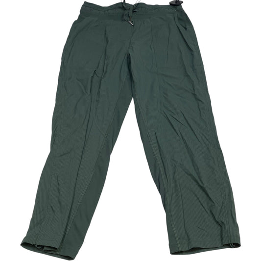 Athletic Pants Designer By Lululemon In Green, Size: 6