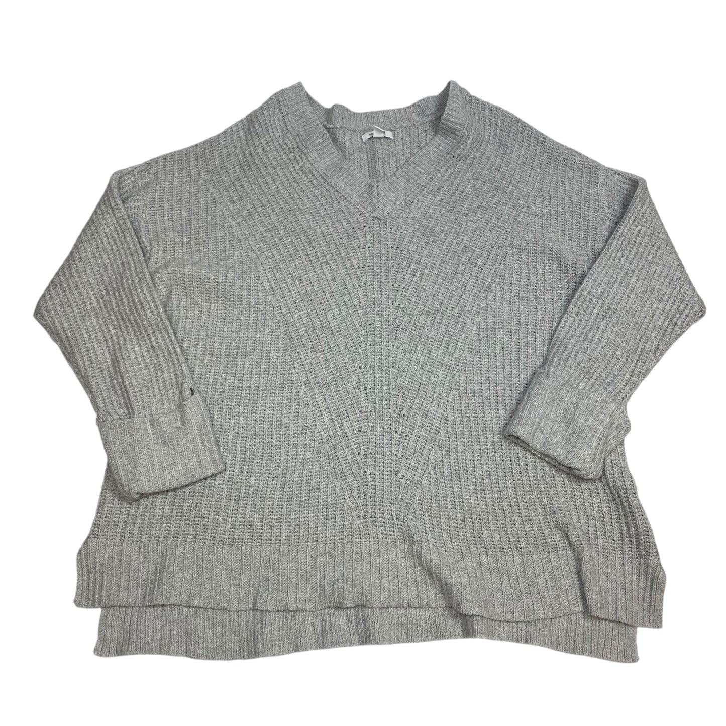 Sweater By Nine West Apparel In Grey, Size: 2x