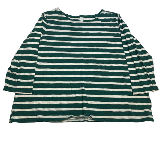 Top Long Sleeve By Old Navy In Green, Size: 1x