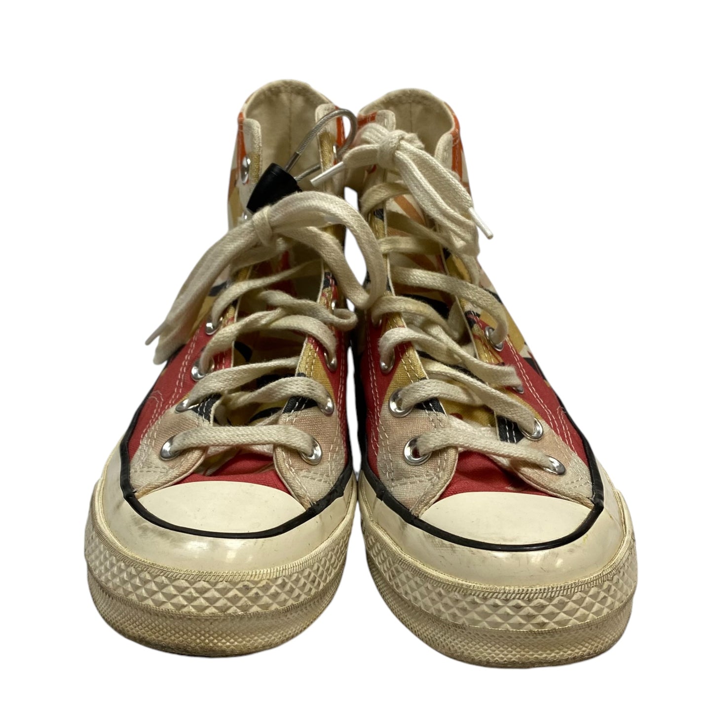 Shoes Sneakers By Converse In Cream & Red, Size: 7