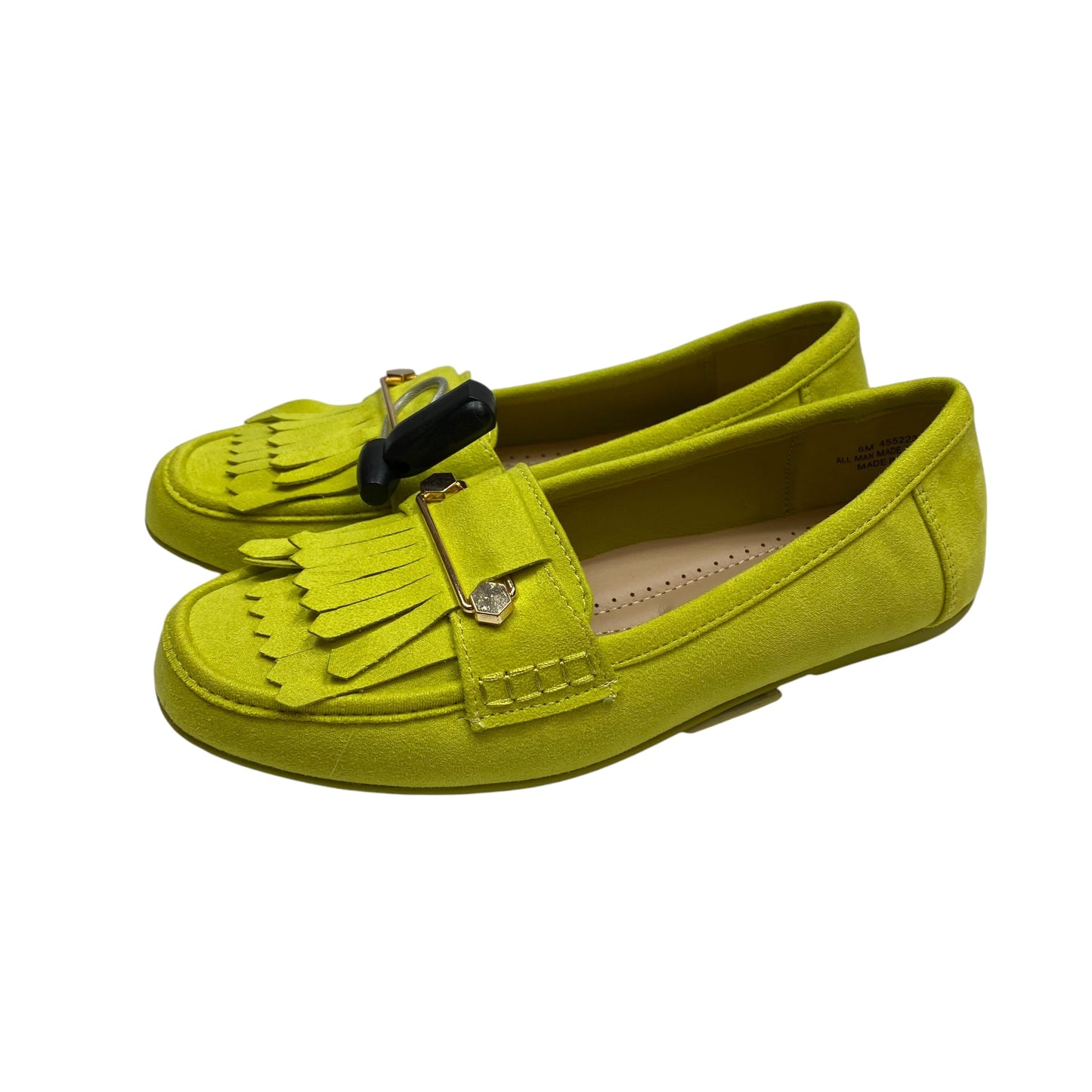 Shoes Flats By Cato In Green, Size: 6