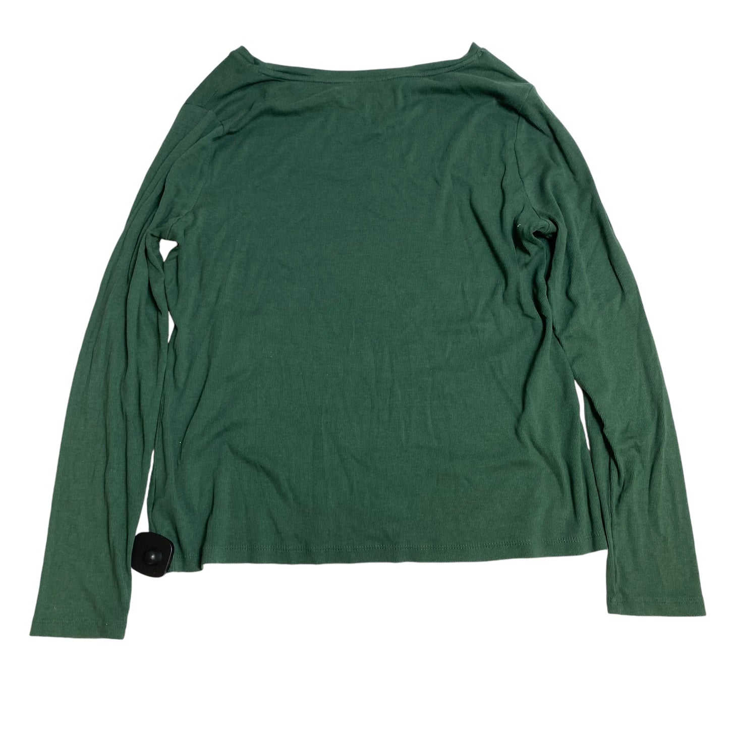 Top Long Sleeve Basic By A New Day In Green, Size: 1x