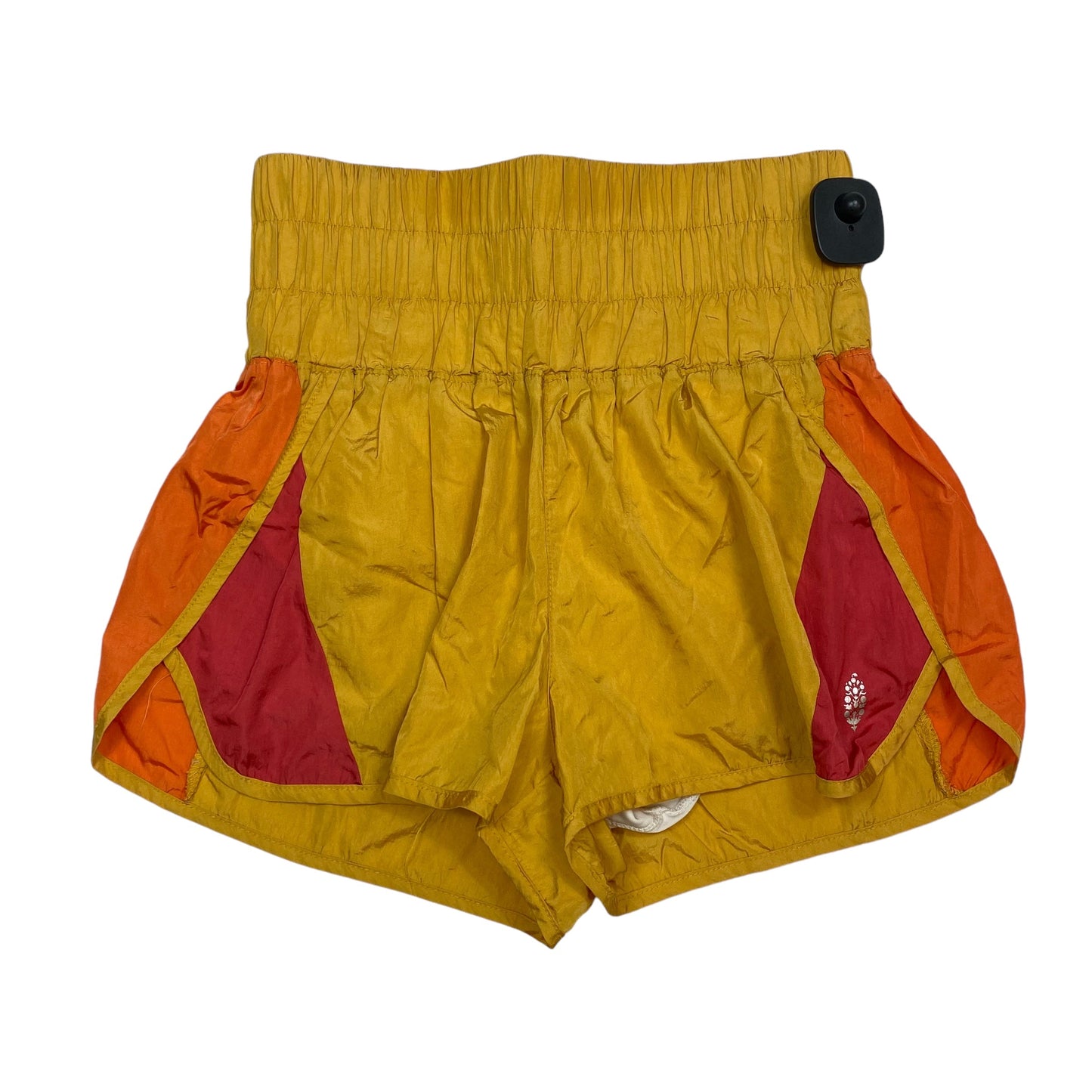 Athletic Shorts By Free People In Yellow, Size: M