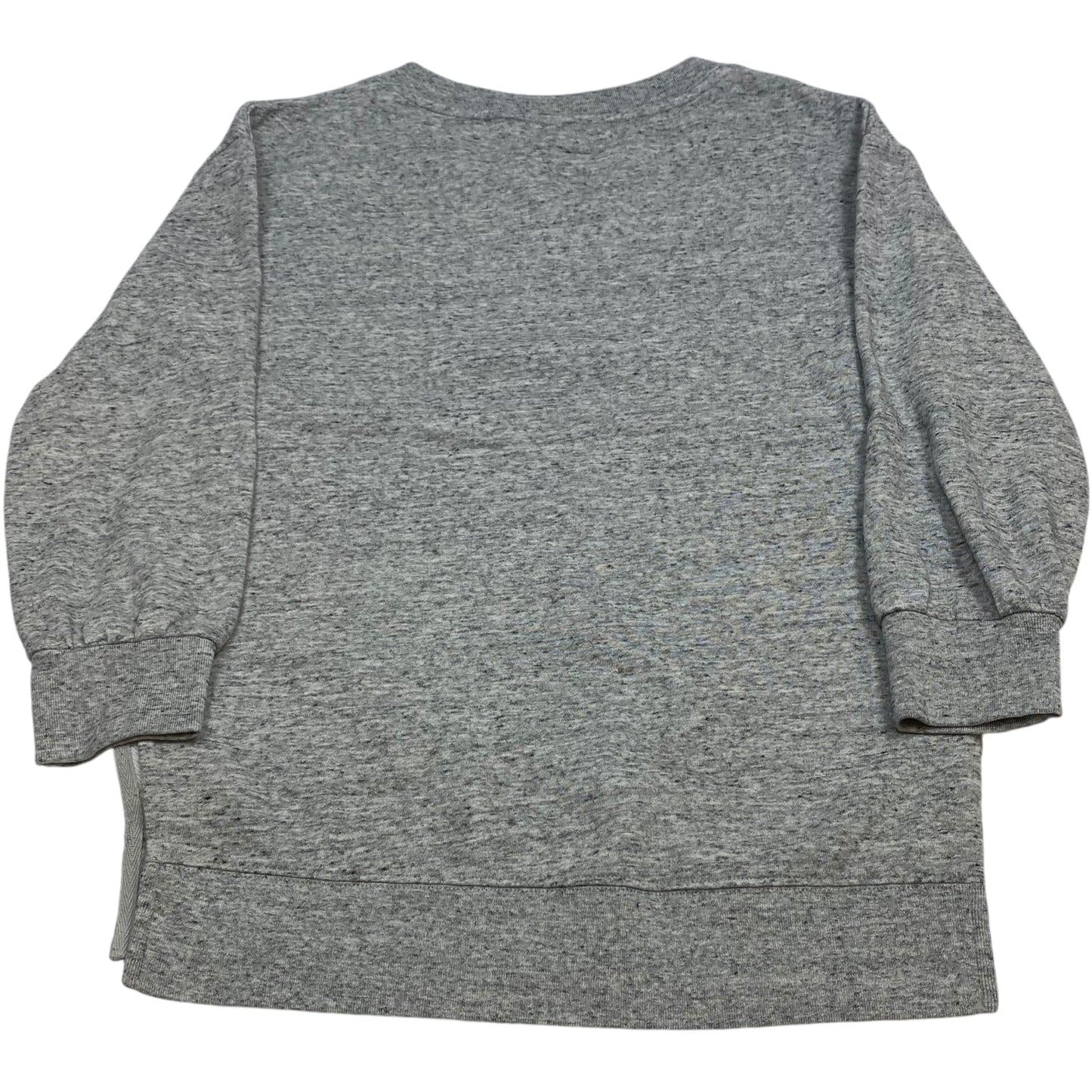 Sweatshirt Crewneck By Gap In Grey, Size: M