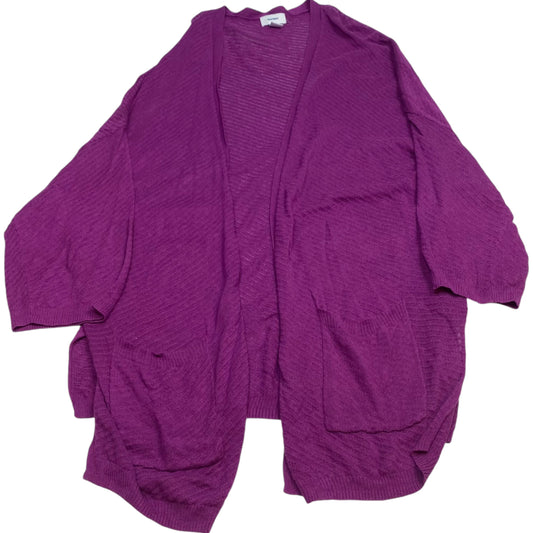 Cardigan By Old Navy In Purple, Size: 1x