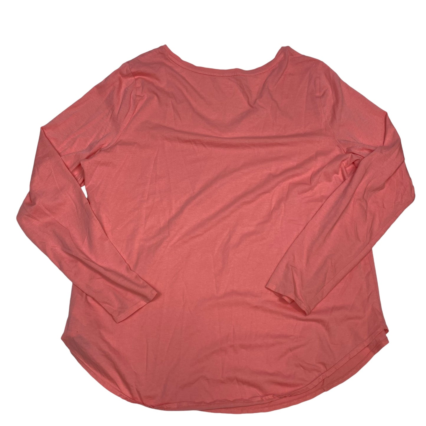 Top Long Sleeve Basic By Old Navy In Pink, Size: Xl