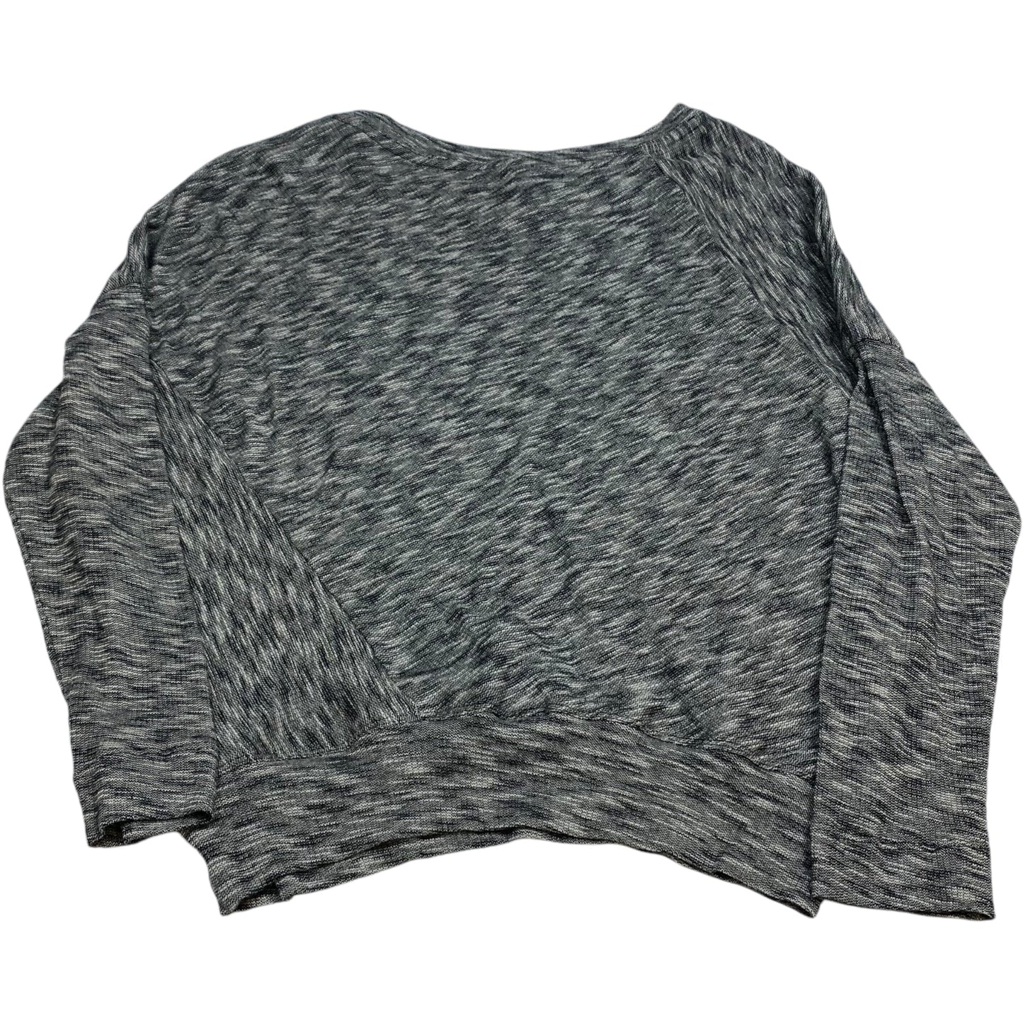 Top Long Sleeve By Anthropologie In Grey, Size: S