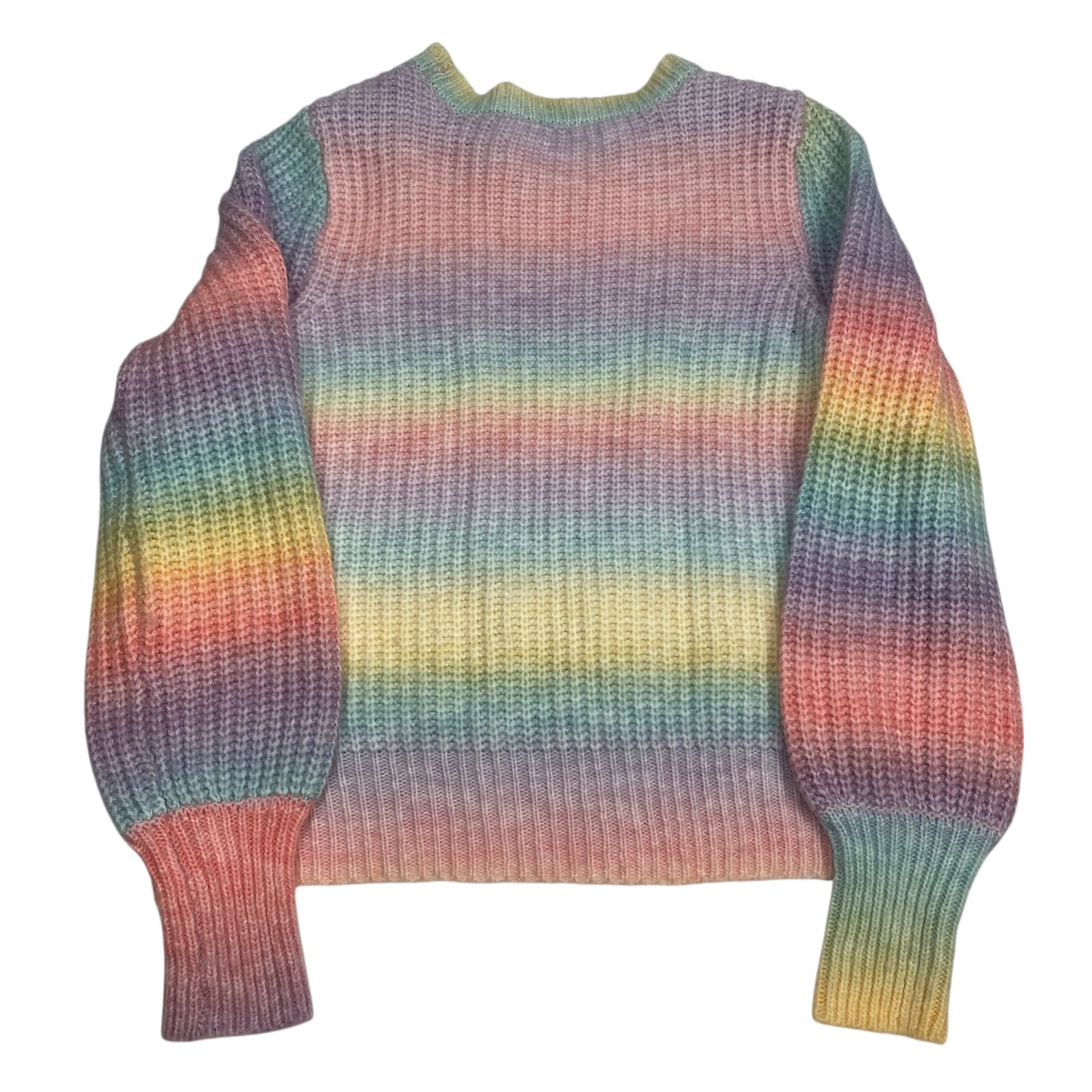 Sweater By Crown And Ivy In Rainbow Print, Size: Xxl