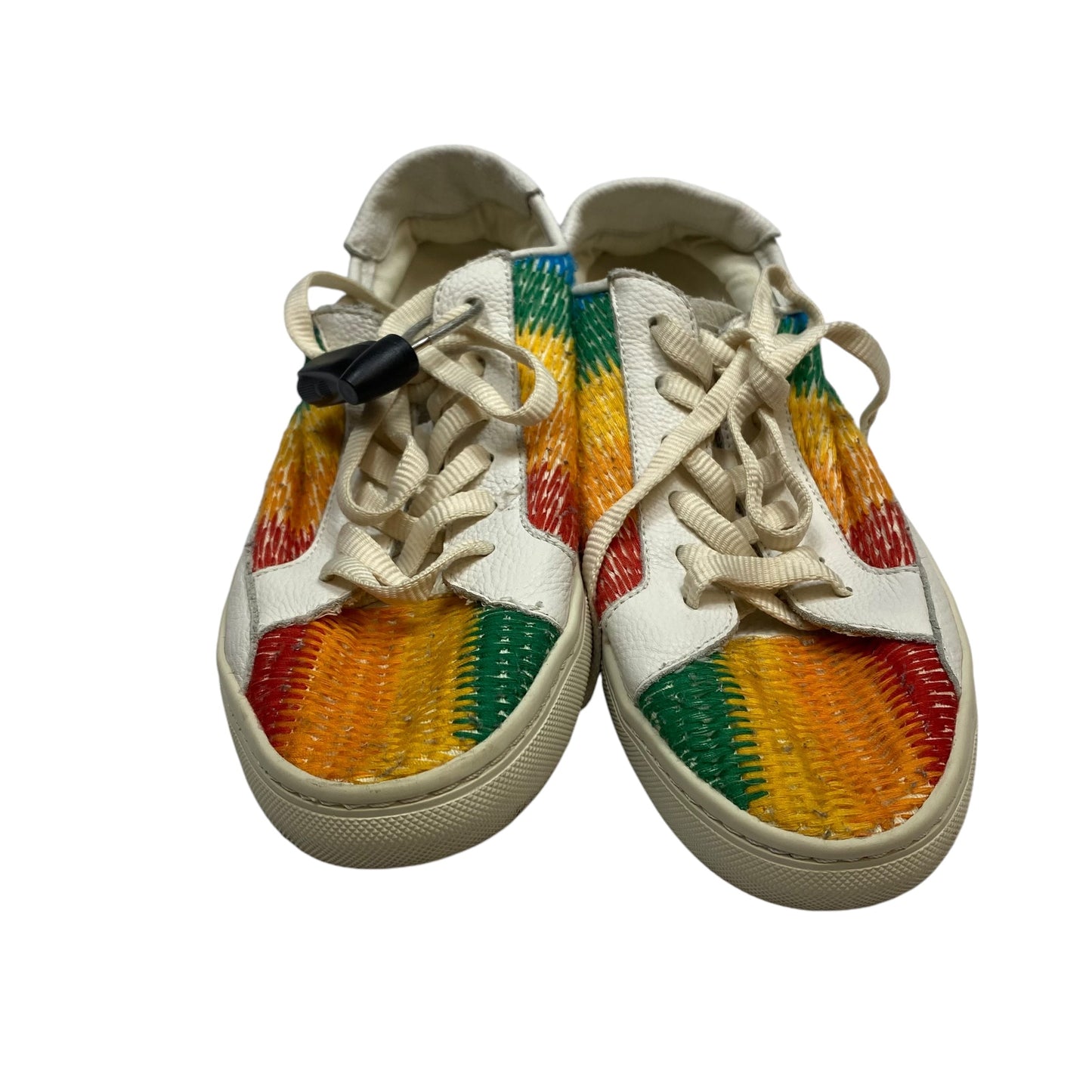 Shoes Sneakers By Soludos In Rainbow Print, Size: 9.5