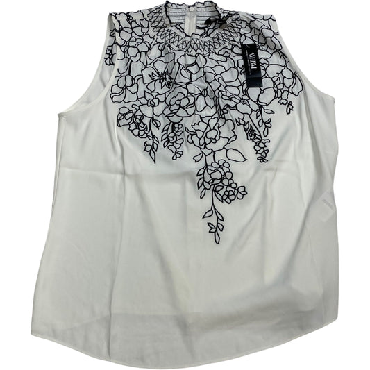 Blouse Sleeveless By White House Black Market In White, Size: S