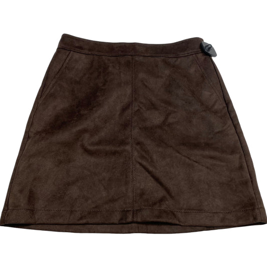 Skirt Mini & Short By Loft In Brown, Size: S