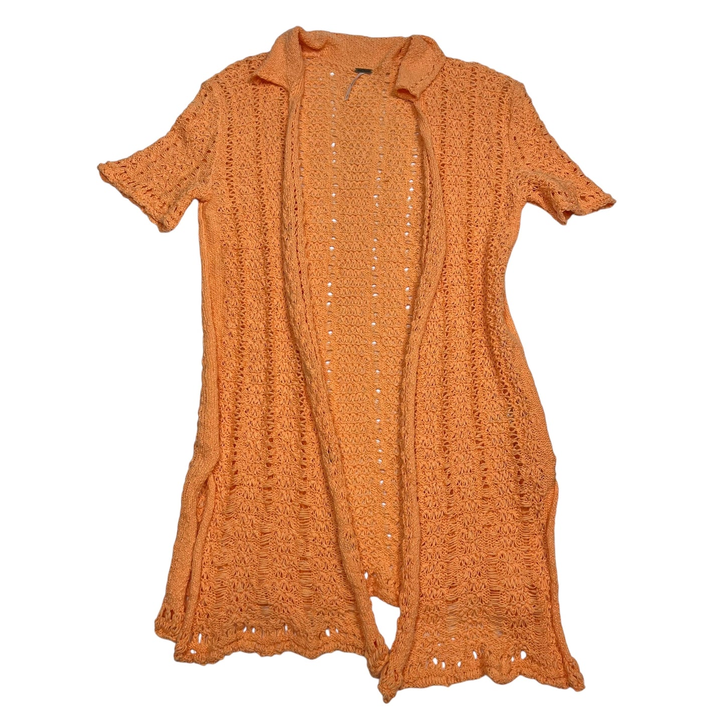 Cardigan By Free People In Orange, Size: S