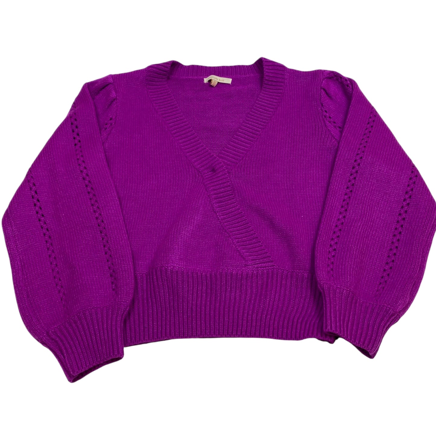 Sweater By Skies Are Blue In Purple, Size: Xs