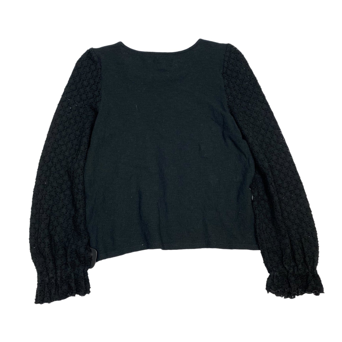 Top Long Sleeve By Madewell In Black, Size: S