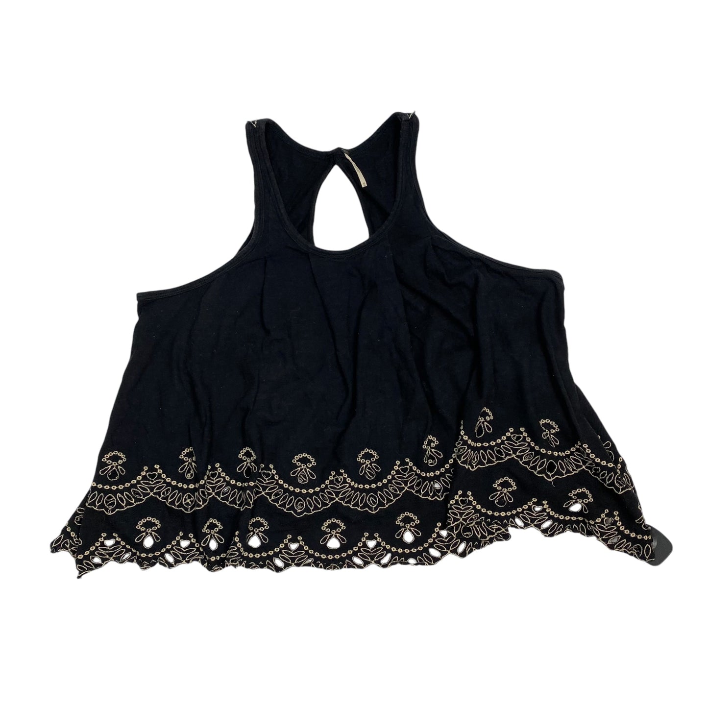 Top Sleeveless By Free People In Black, Size: M