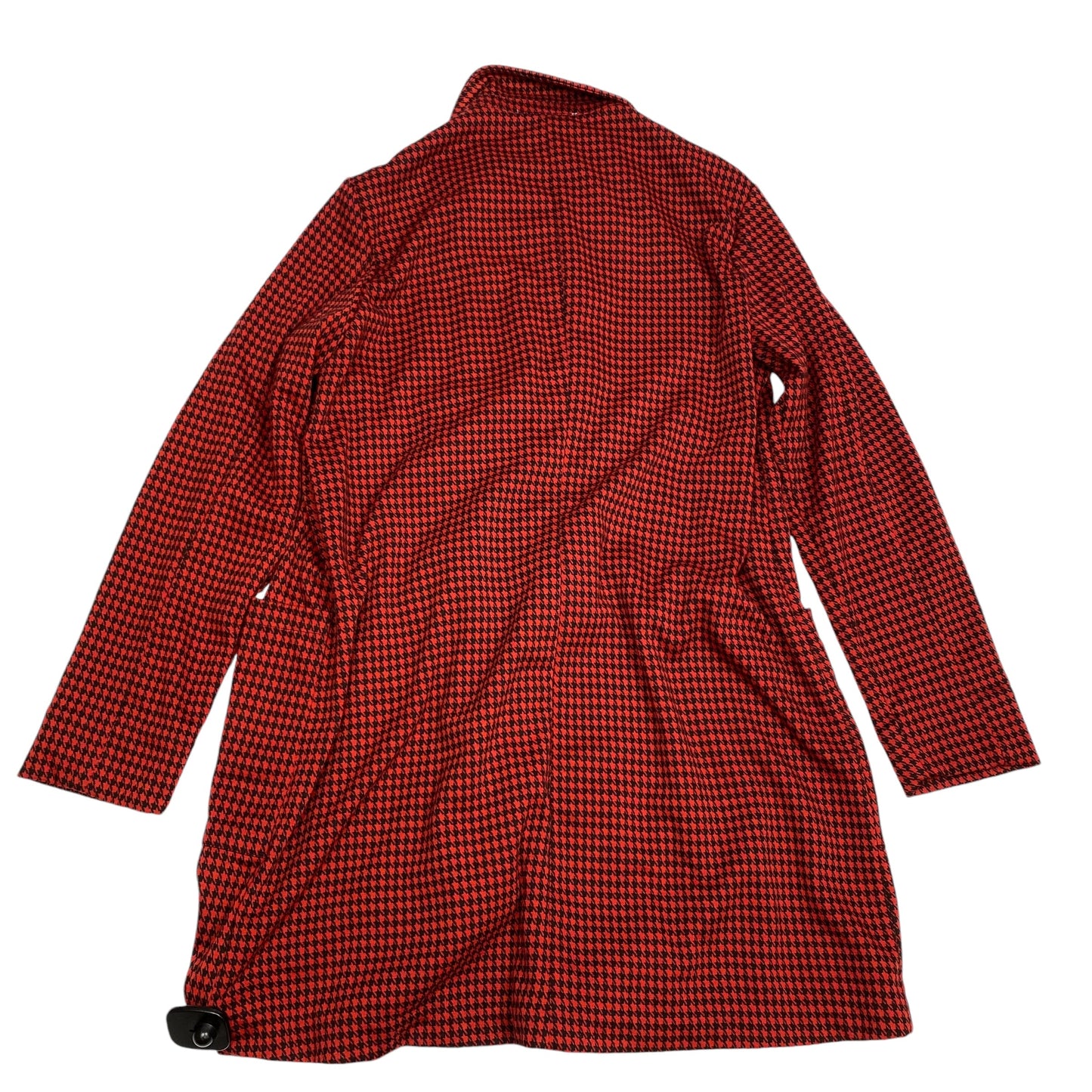 Blazer By Philosophy In Black & Red, Size: L