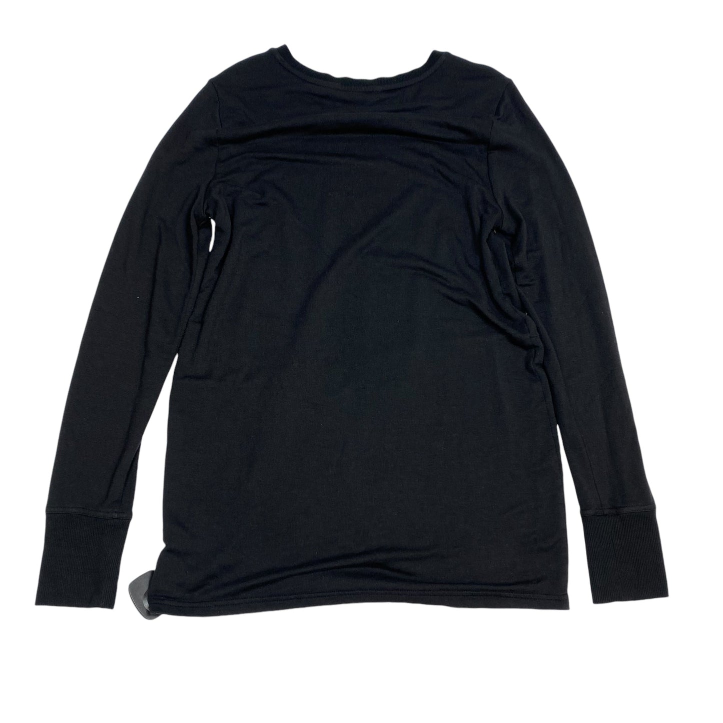 Athletic Top Long Sleeve Crewneck By Athleta In Black, Size: S