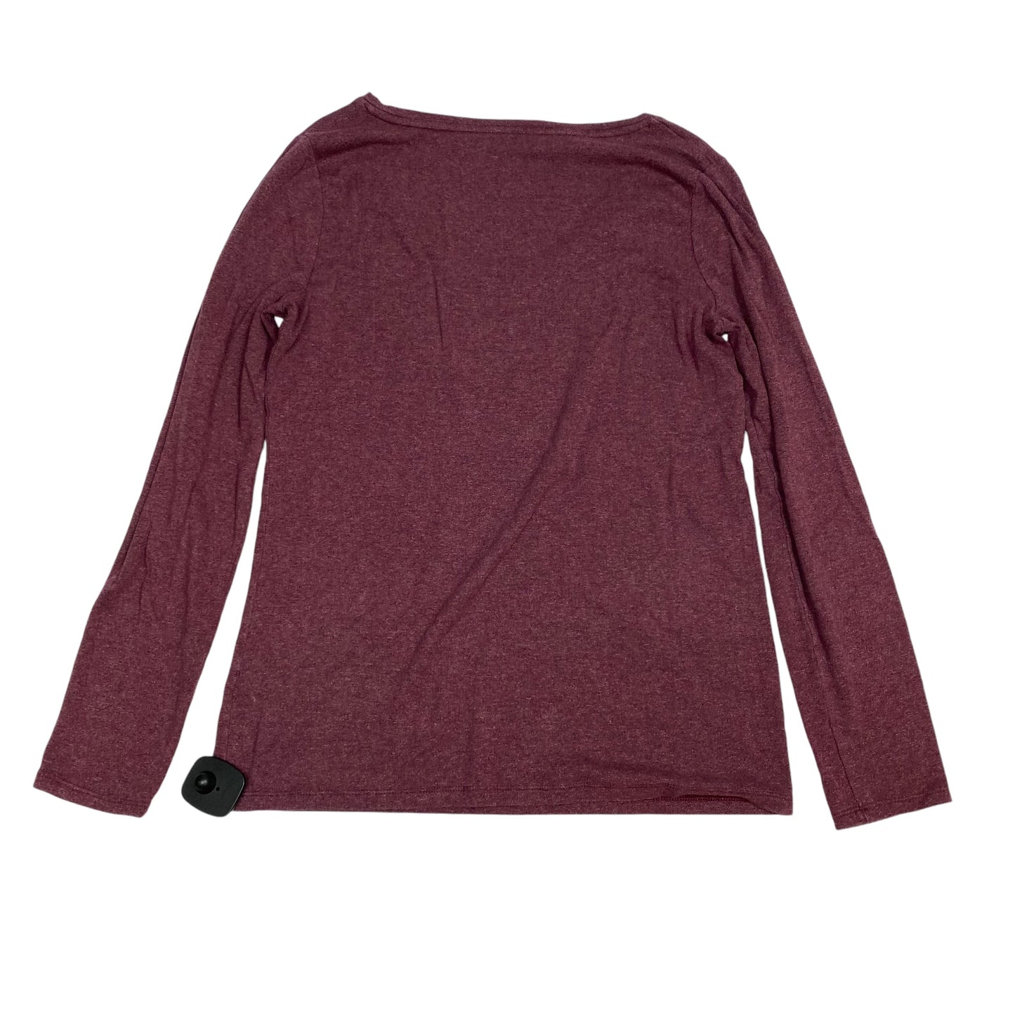 Top Long Sleeve Basic By A New Day In Red, Size: L