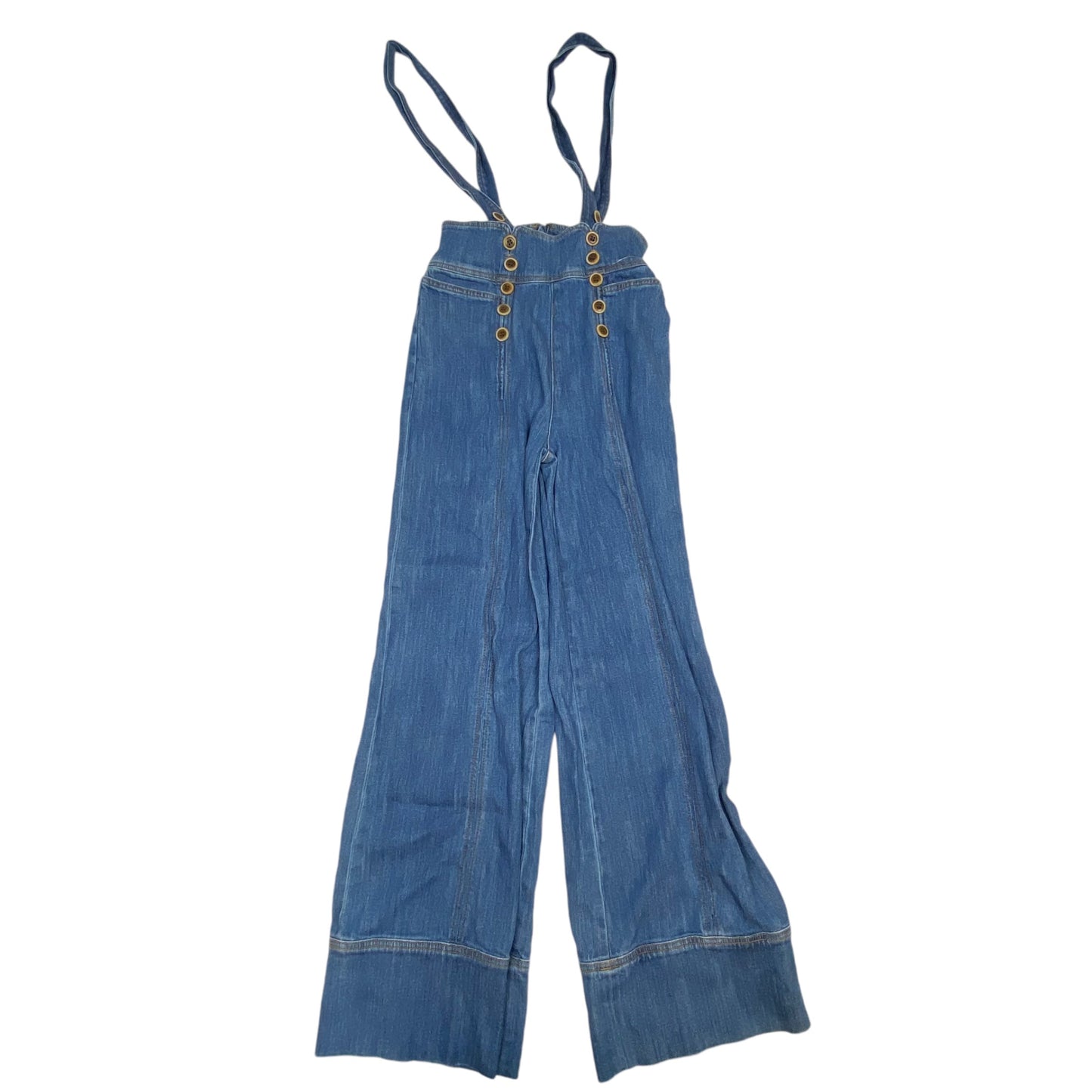 Overalls By Pilcro In Blue Denim, Size: S