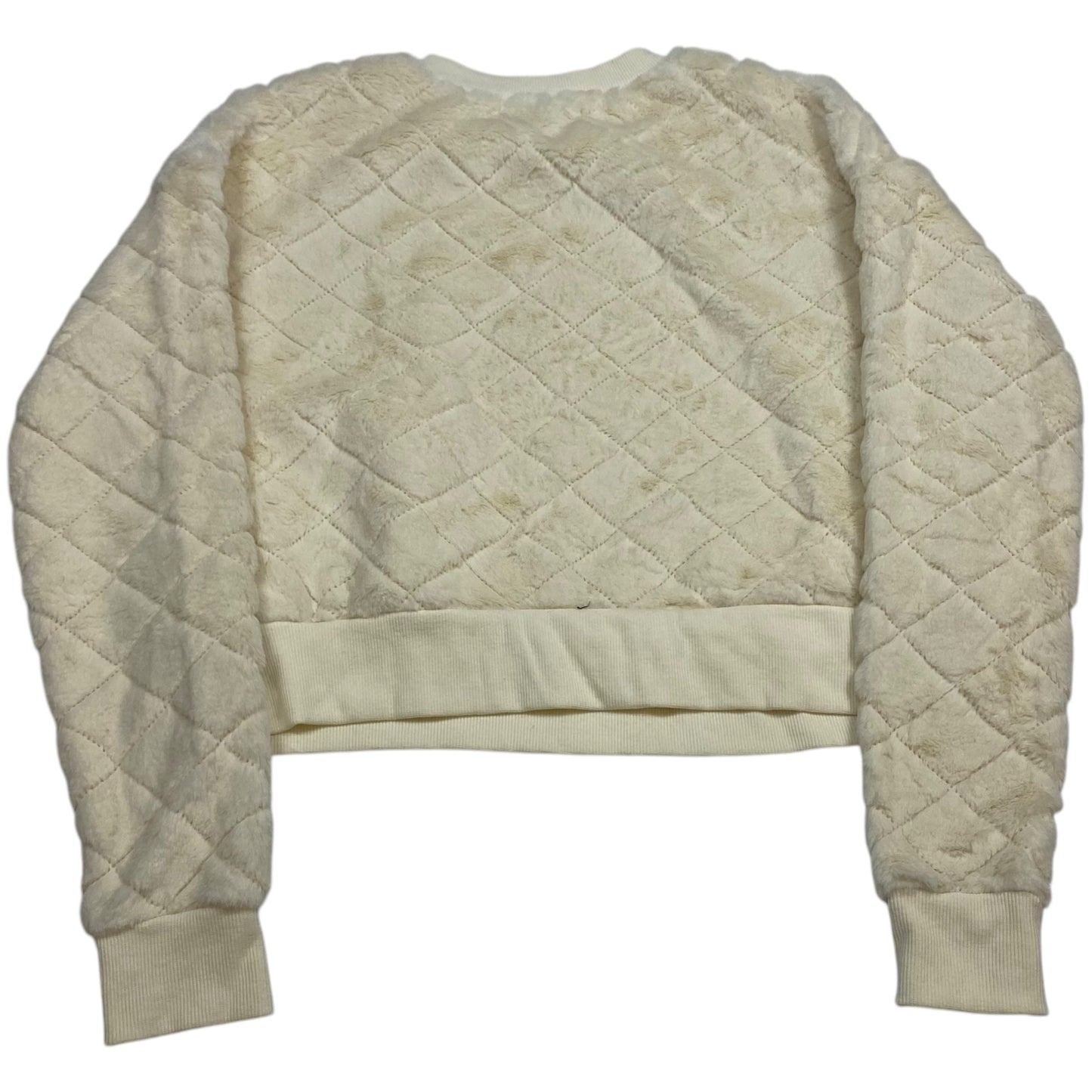 Sweatshirt Crewneck By Chance for Fate In Cream, Size: Xs