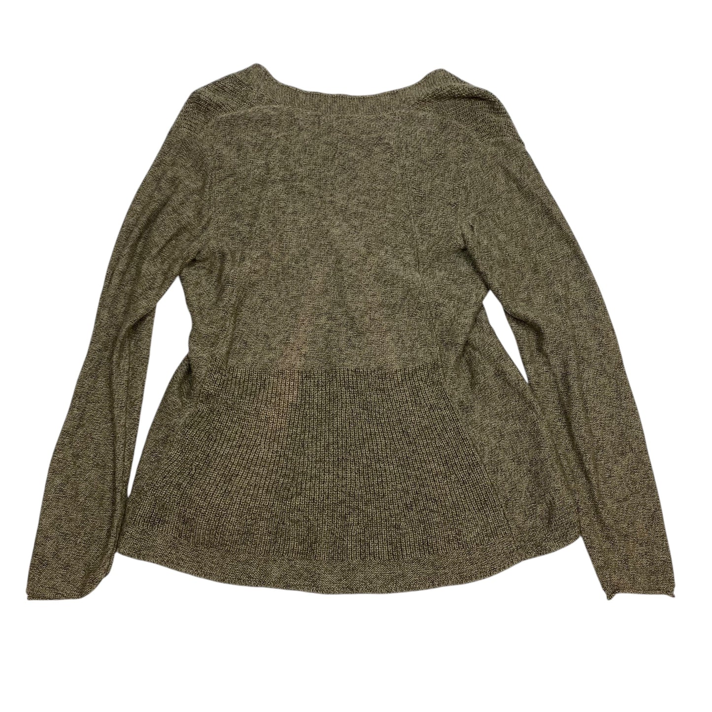 Sweater Cardigan By Nic + Zoe In Brown, Size: S