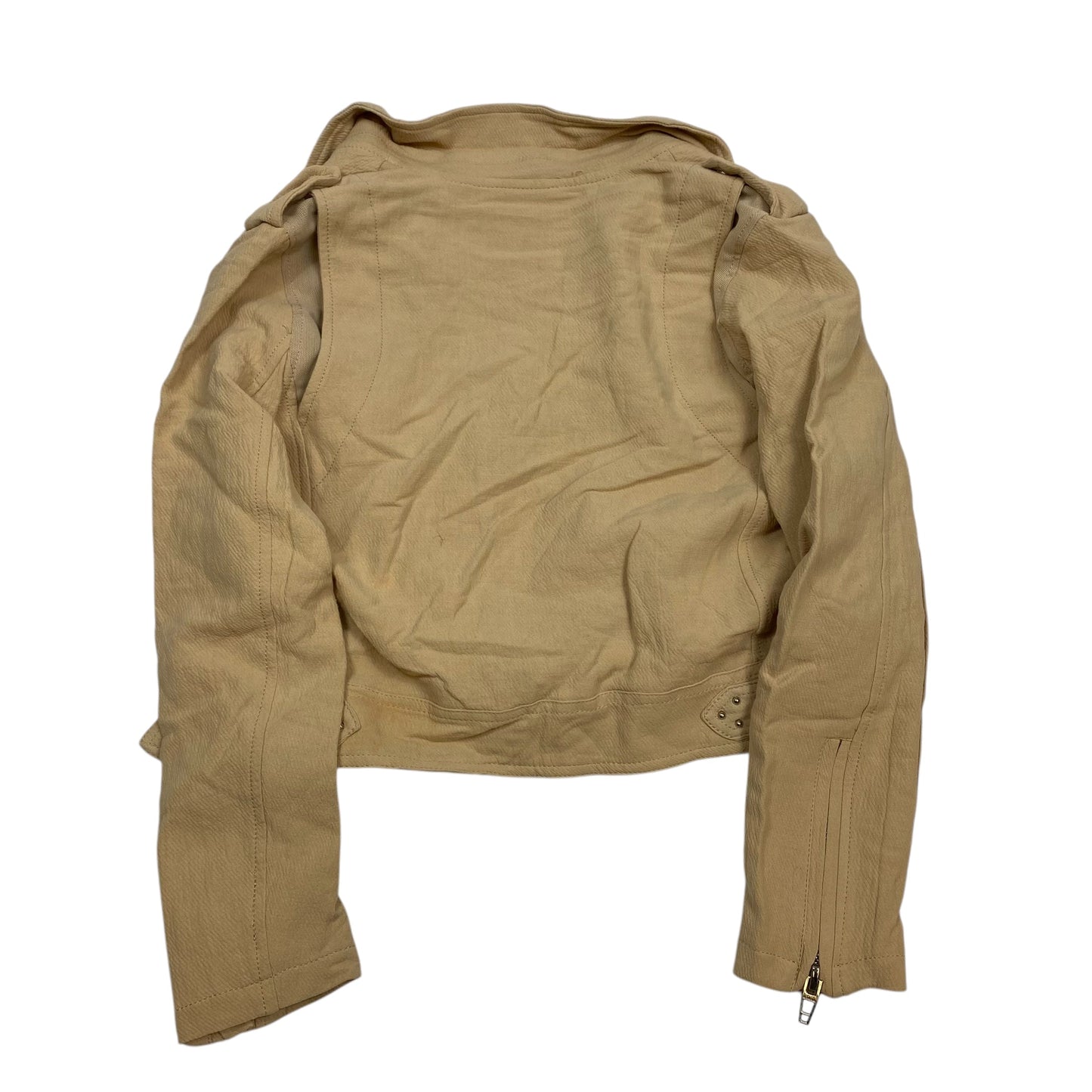 Jacket Moto By Blanknyc In Tan, Size: M