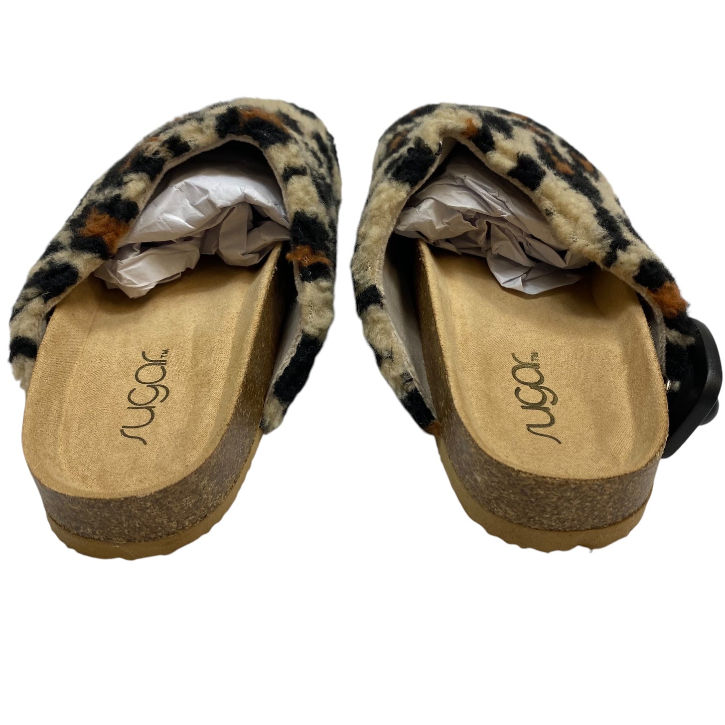 Shoes Flats By Sugar In Animal Print, Size: 7.5