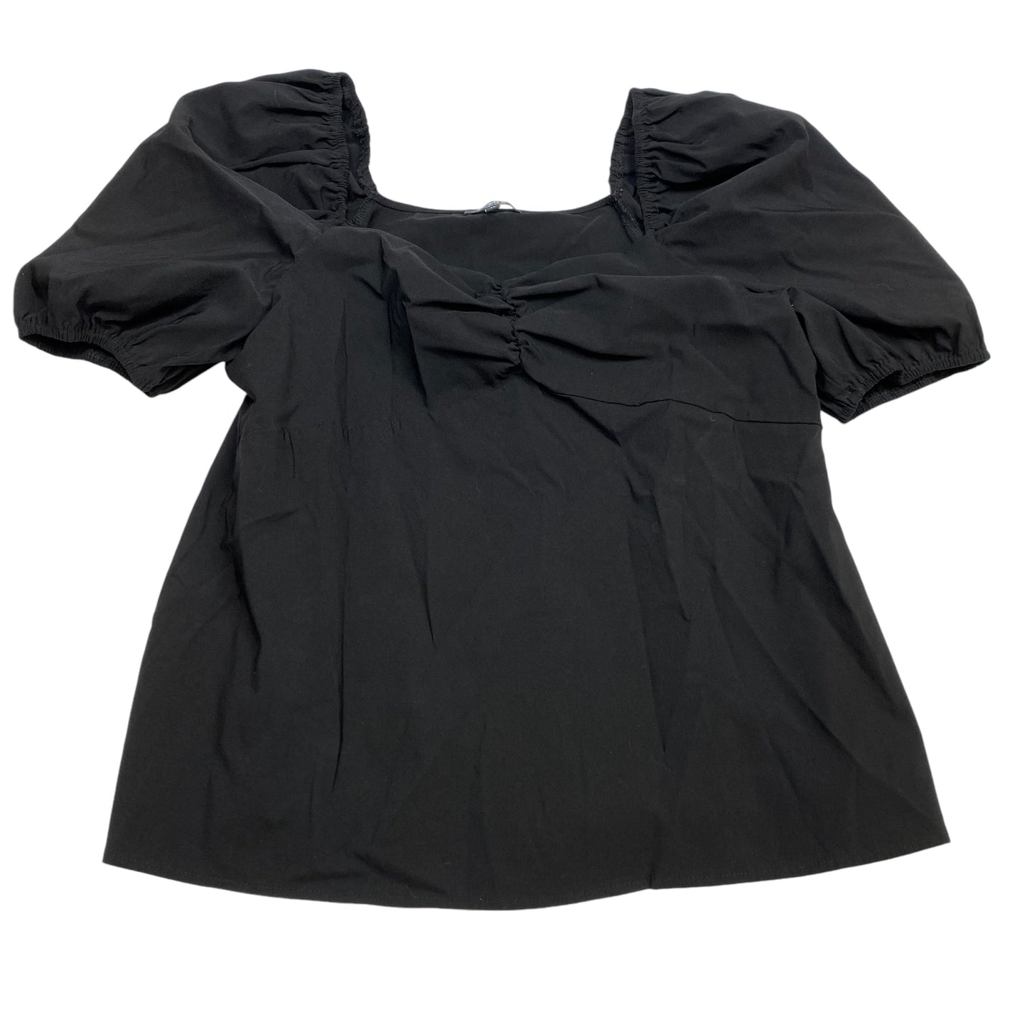 Top Short Sleeve By Simply Be In Black, Size: 3x