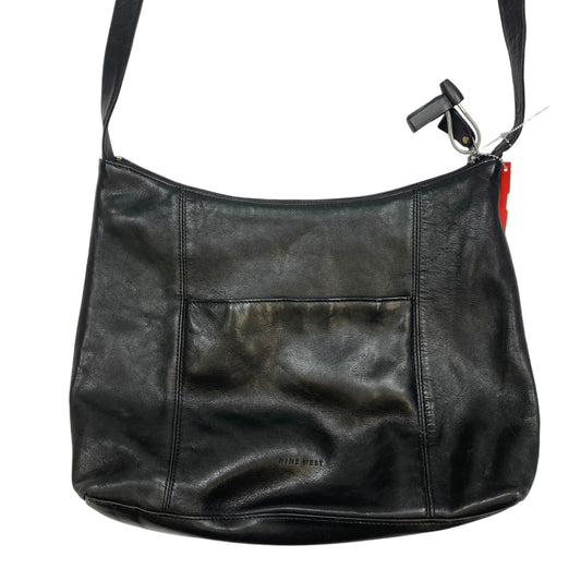 Crossbody Leather By Nine West, Size: Small