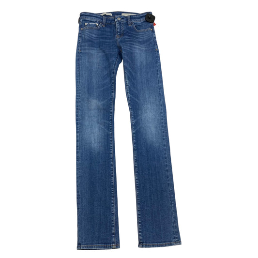 Jeans Skinny By Pilcro In Blue Denim, Size: 2