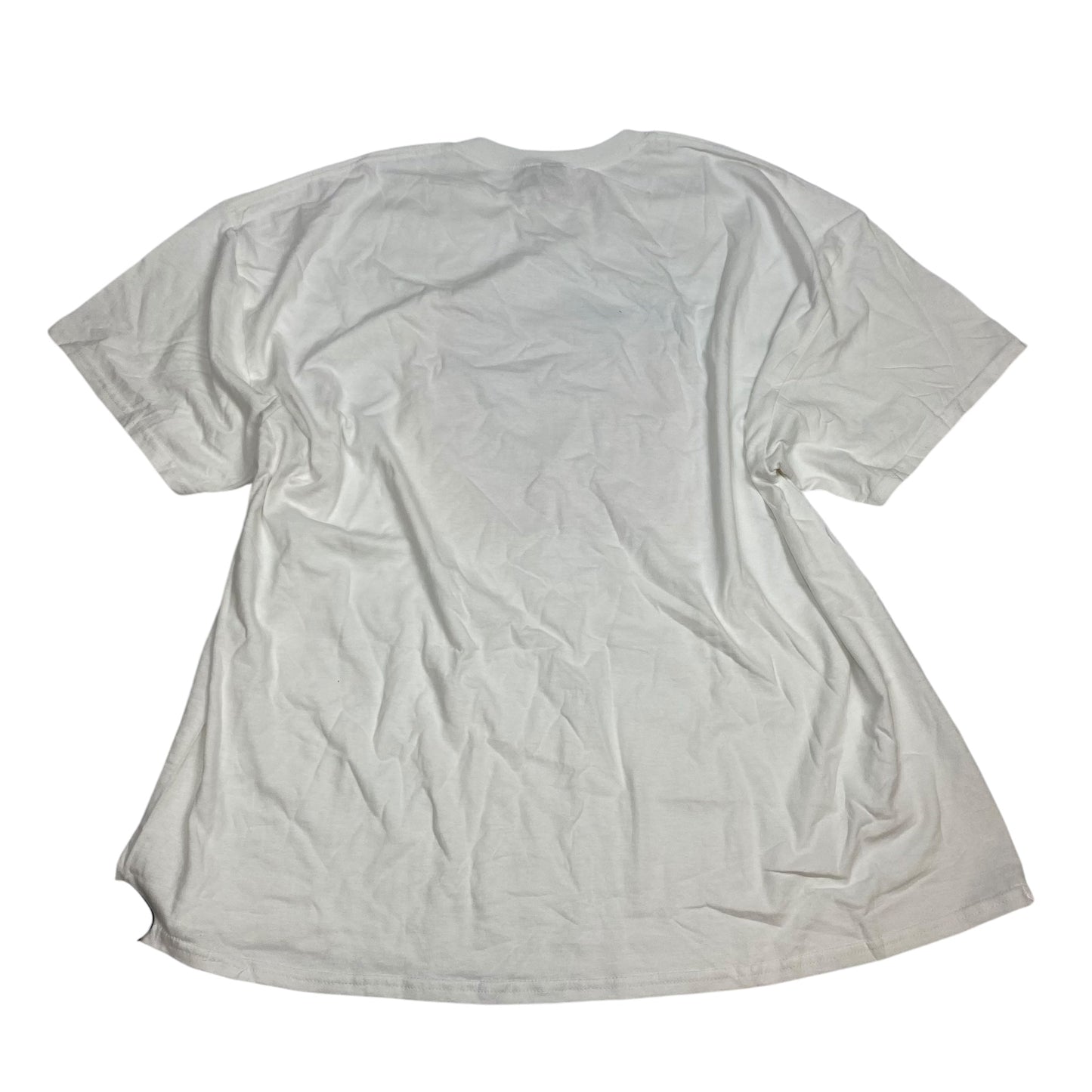 Top Short Sleeve By Girl Tribe Co In White, Size: 2x