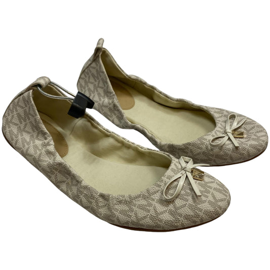 Shoes Flats By Michael By Michael Kors In Cream, Size: 7.5