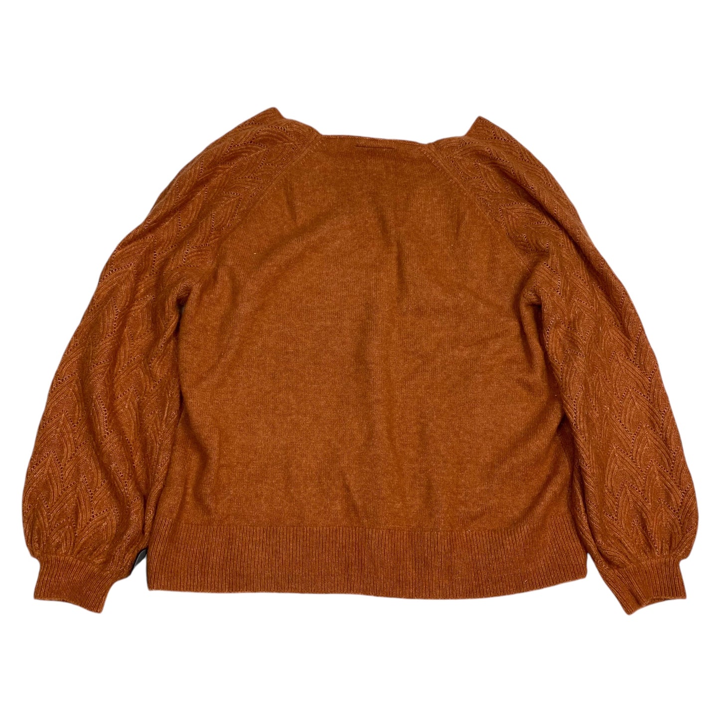 Sweater By Loft In Orange, Size: L