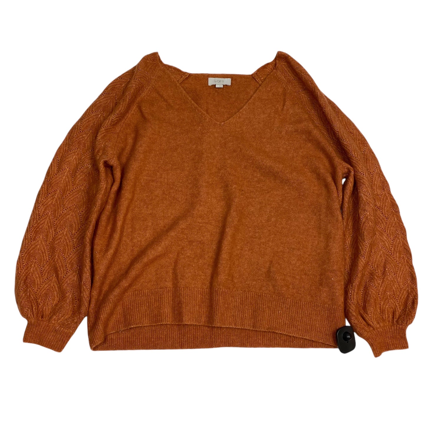 Sweater By Loft In Orange, Size: L