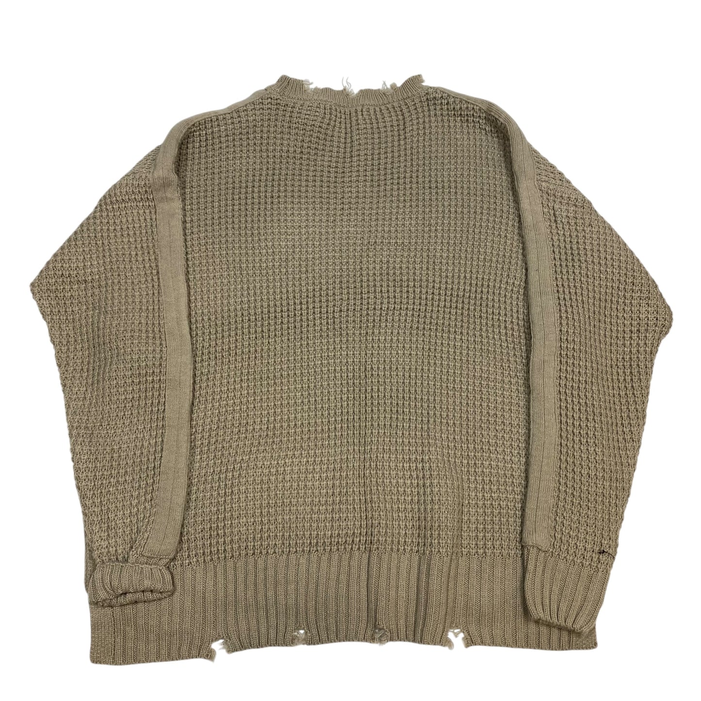 Sweater By Zenana Outfitters In Tan, Size: M