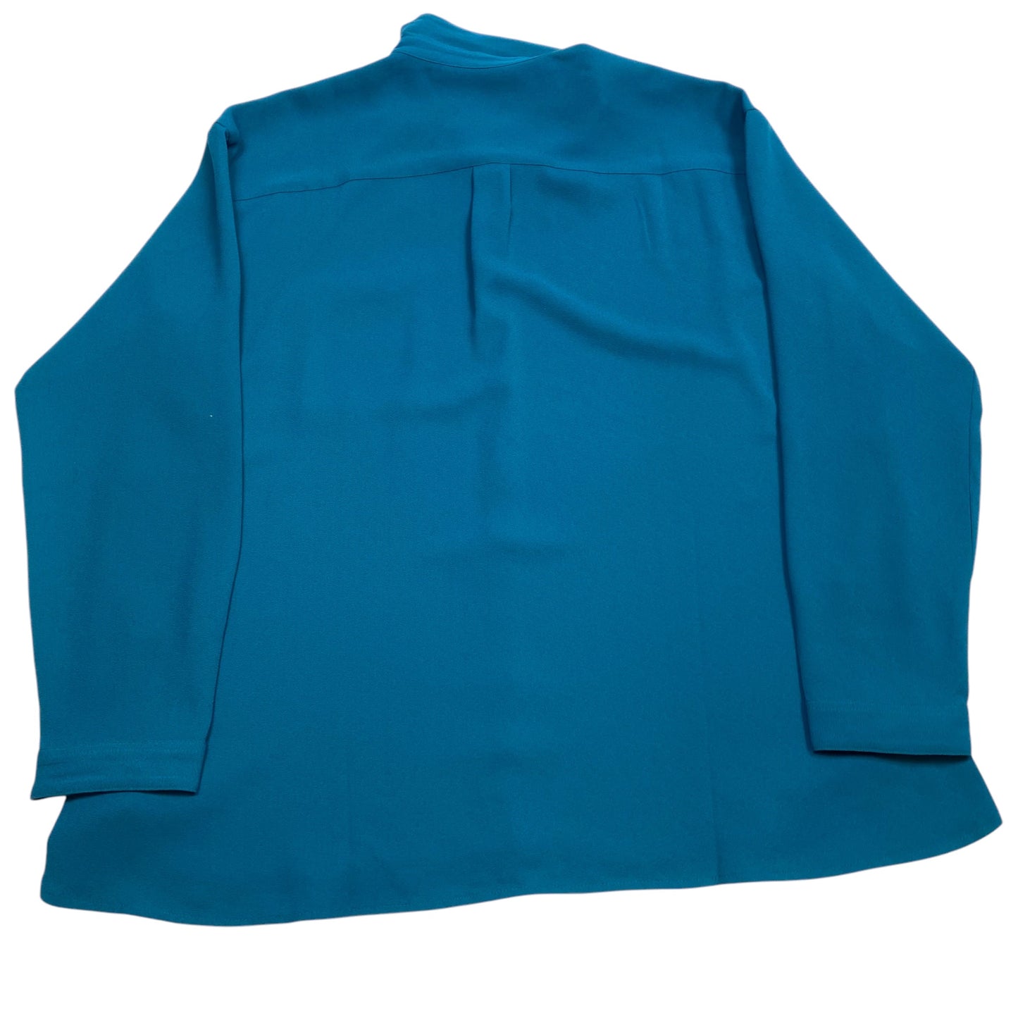 Blouse Long Sleeve By J. Jill In Teal, Size: L