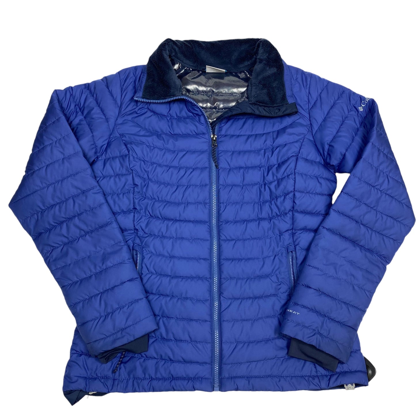 Athletic Jacket By Columbia In Blue, Size: M