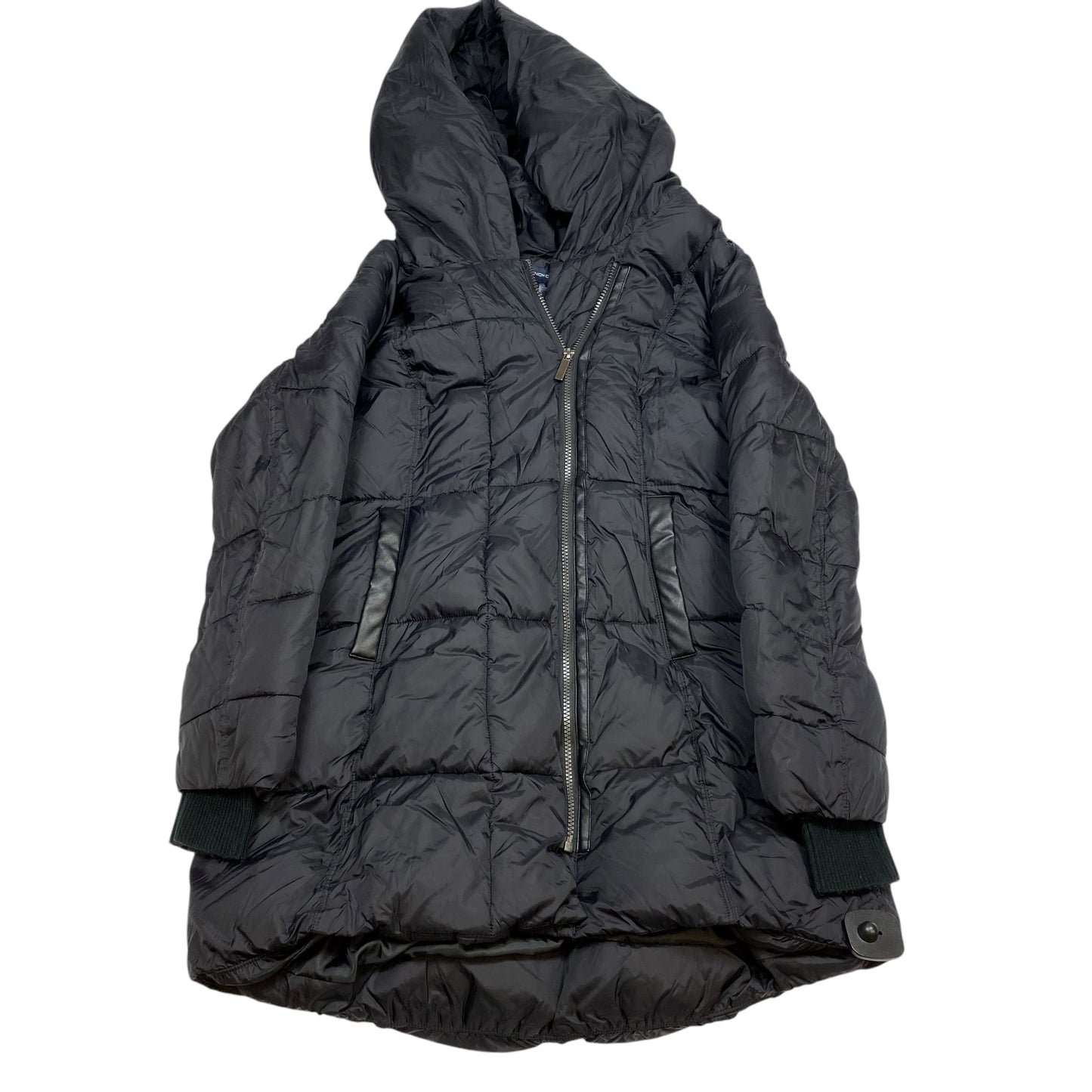 Coat Puffer & Quilted By French Connection In Black, Size: L