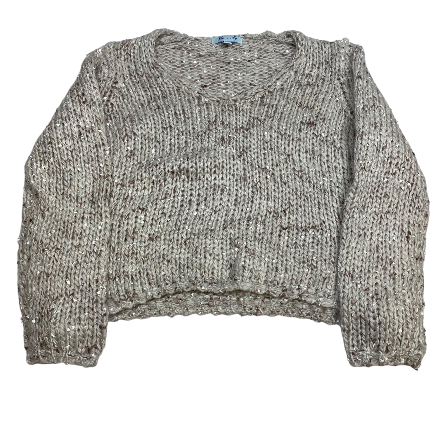 Sweater By She + Sky In Grey, Size: L